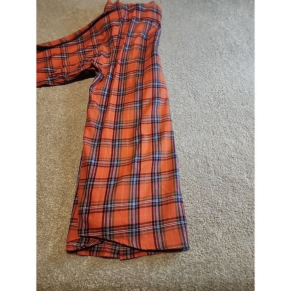 Patrick James Men Button Up Checked Plaid WOOL BLEND 2xl Multi-Color Mid-Weight - Picture 7 of 12